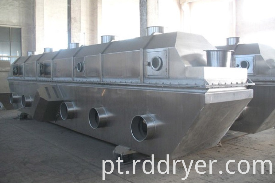 Vibrating Fluid Bed Drying Machine for Ferric Sulfate